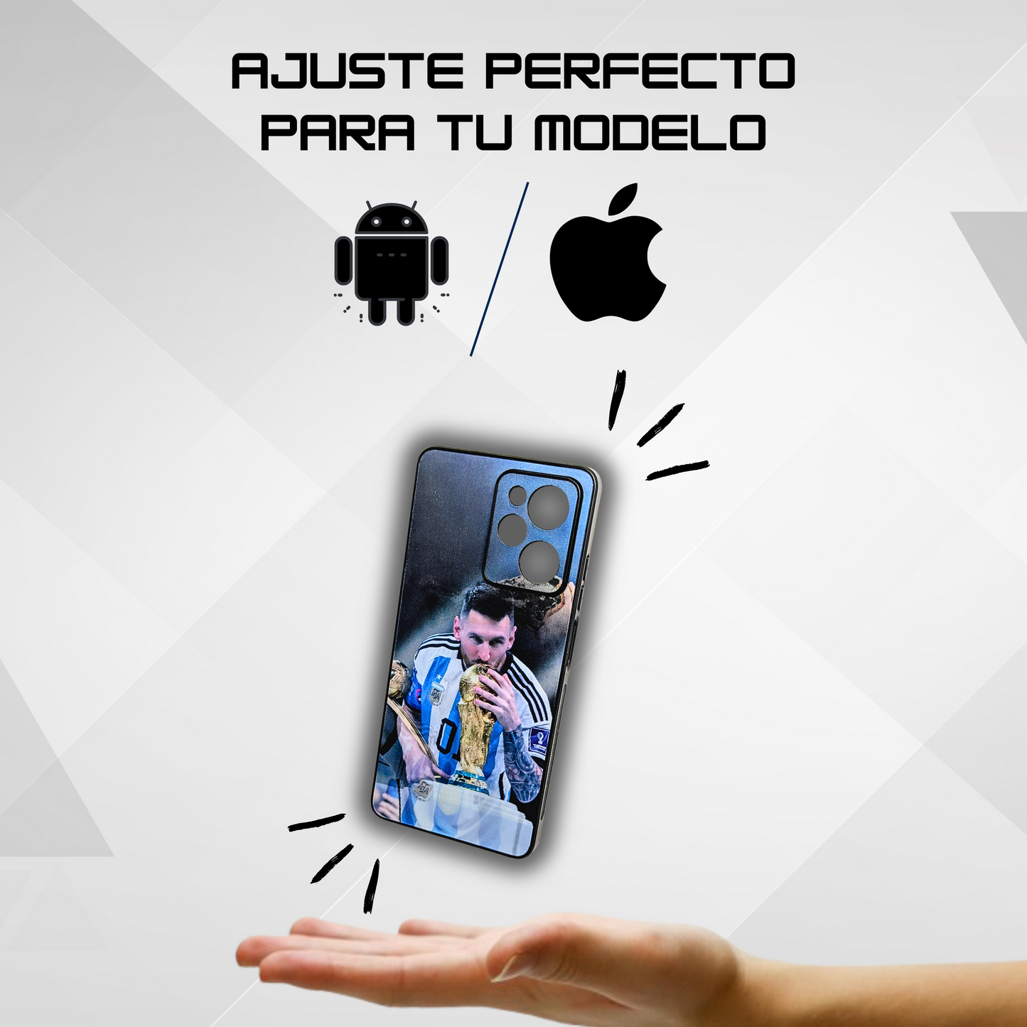 Funda lenticular inspiracional 3D